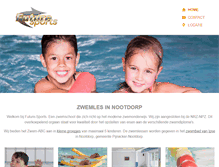 Tablet Screenshot of future-sports.nl